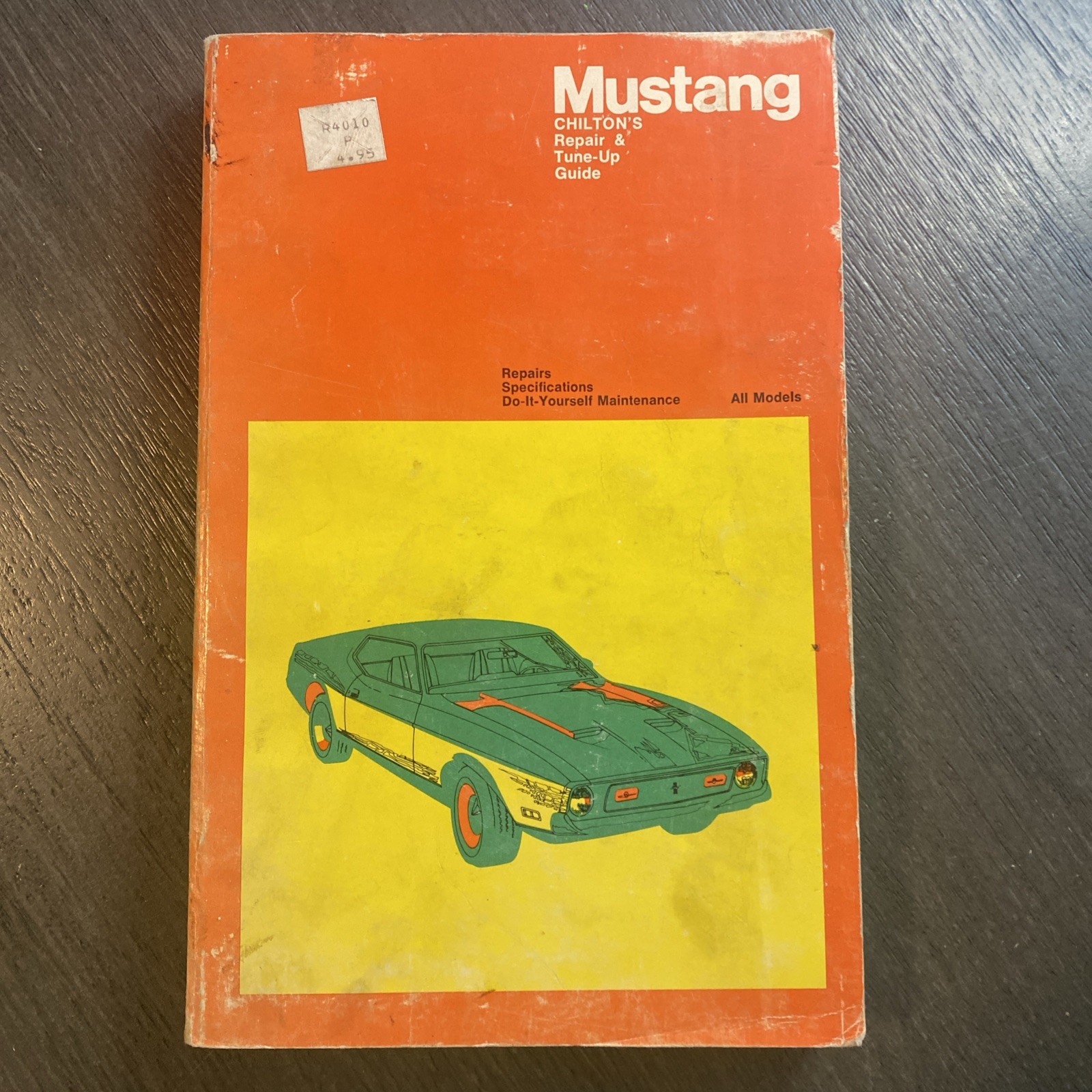 Chilton Ford Mustang Repair & Tune up Guide Fits 1965-1972 Mustang #5786