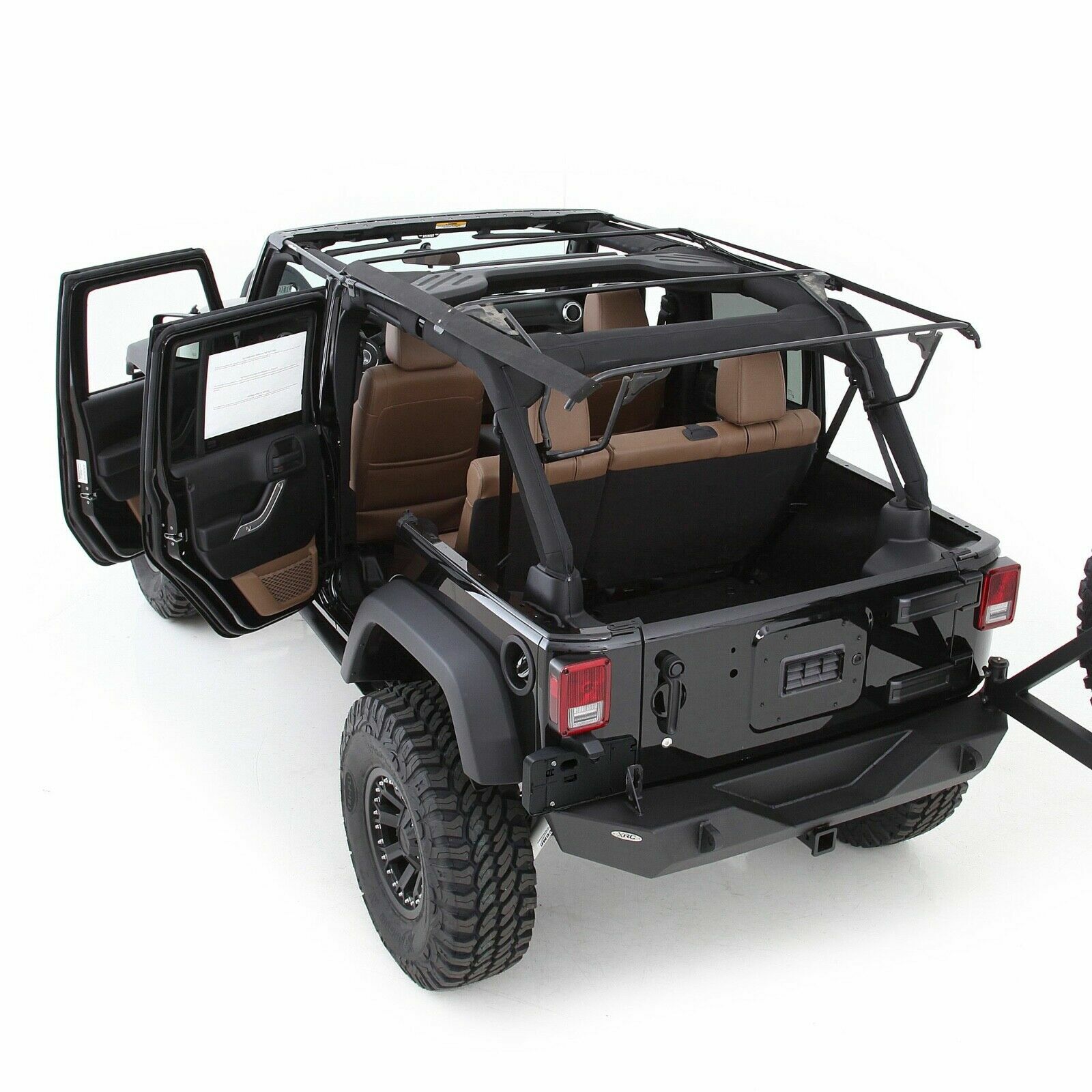 OE Style Complete Soft Top & Hardware 07-18 Wrangler Unlimited
