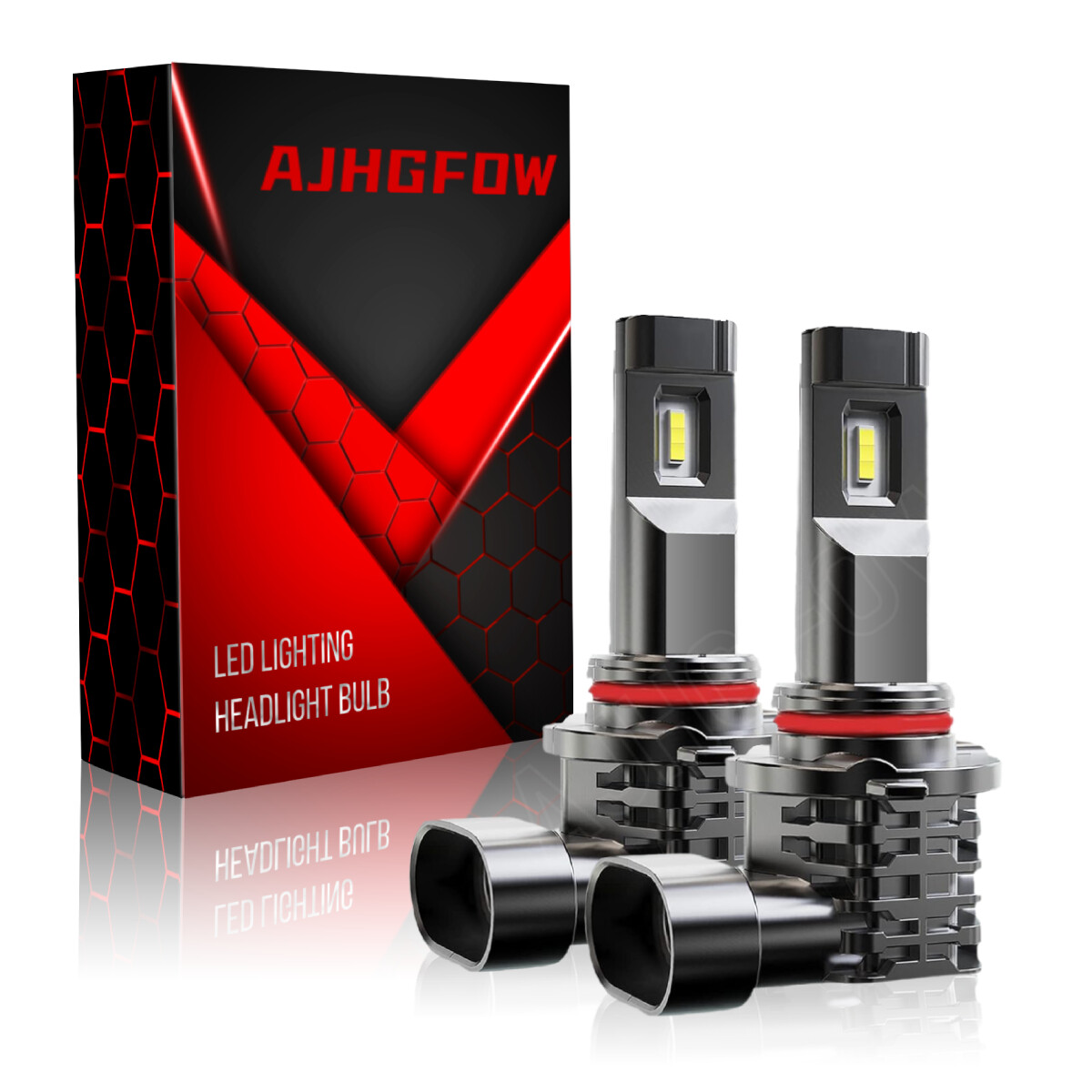9005/HB3 LED Headlight High Beam Bulbs Ultra Bright Kit White Lamp Pack of 2