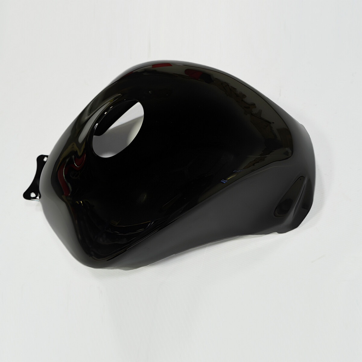 Gloss Black Fuel Gas Tank Cover Cowl Fairing For Kawasaki Ninja ZX 6R 2007 2008