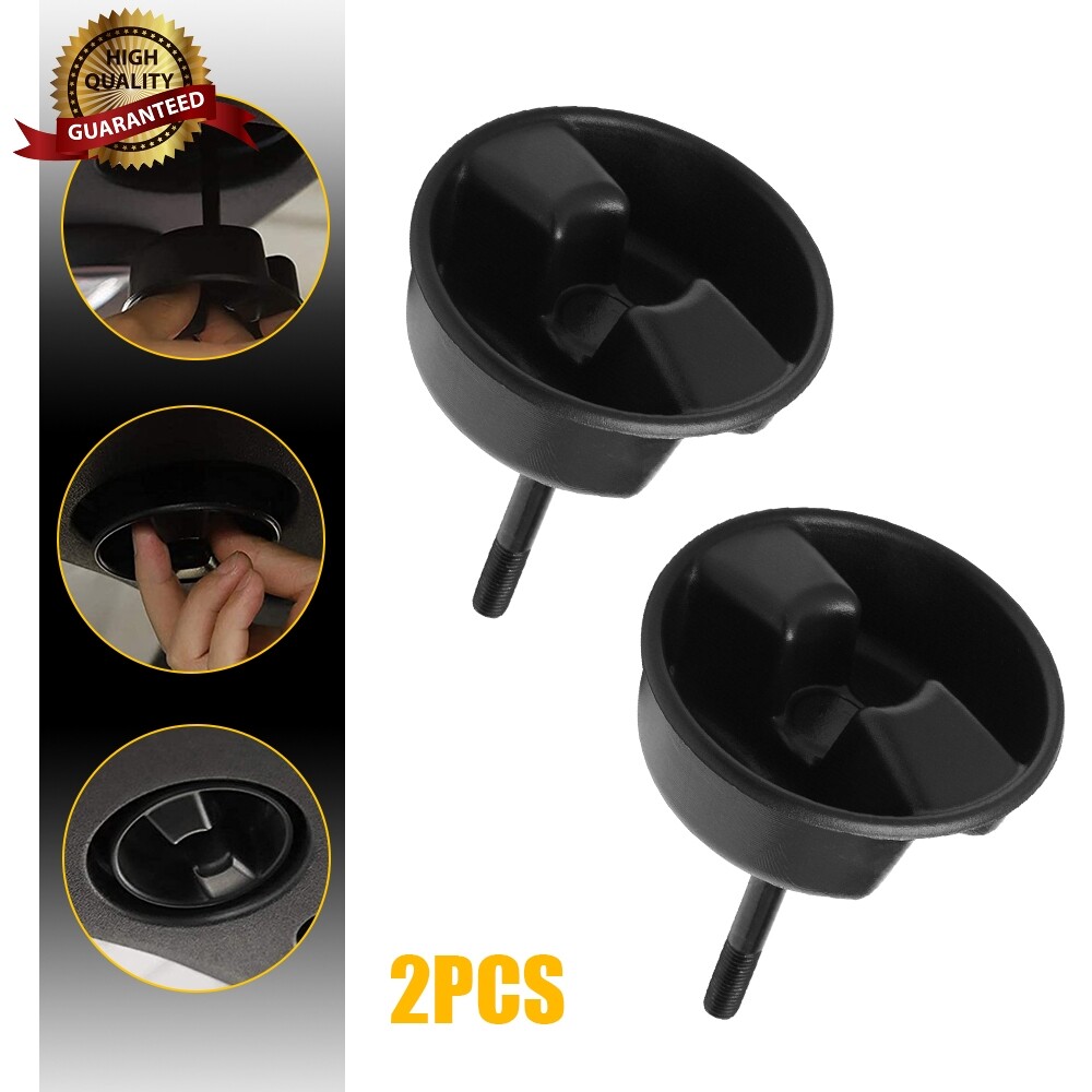 For 2007-2018 Jeep Wrangler JK 2X Hardtop Top Hard Panel Mounting Screw Knob