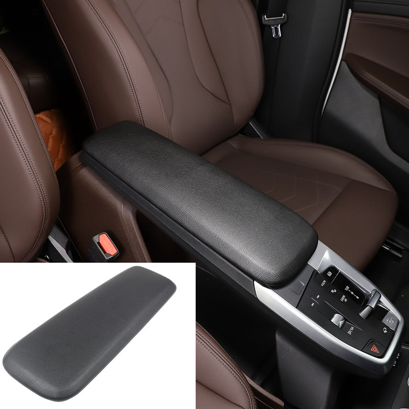 ABS & PU Leather Center Console Armrest Box Panel Cover For 2023-2024 BMW X1