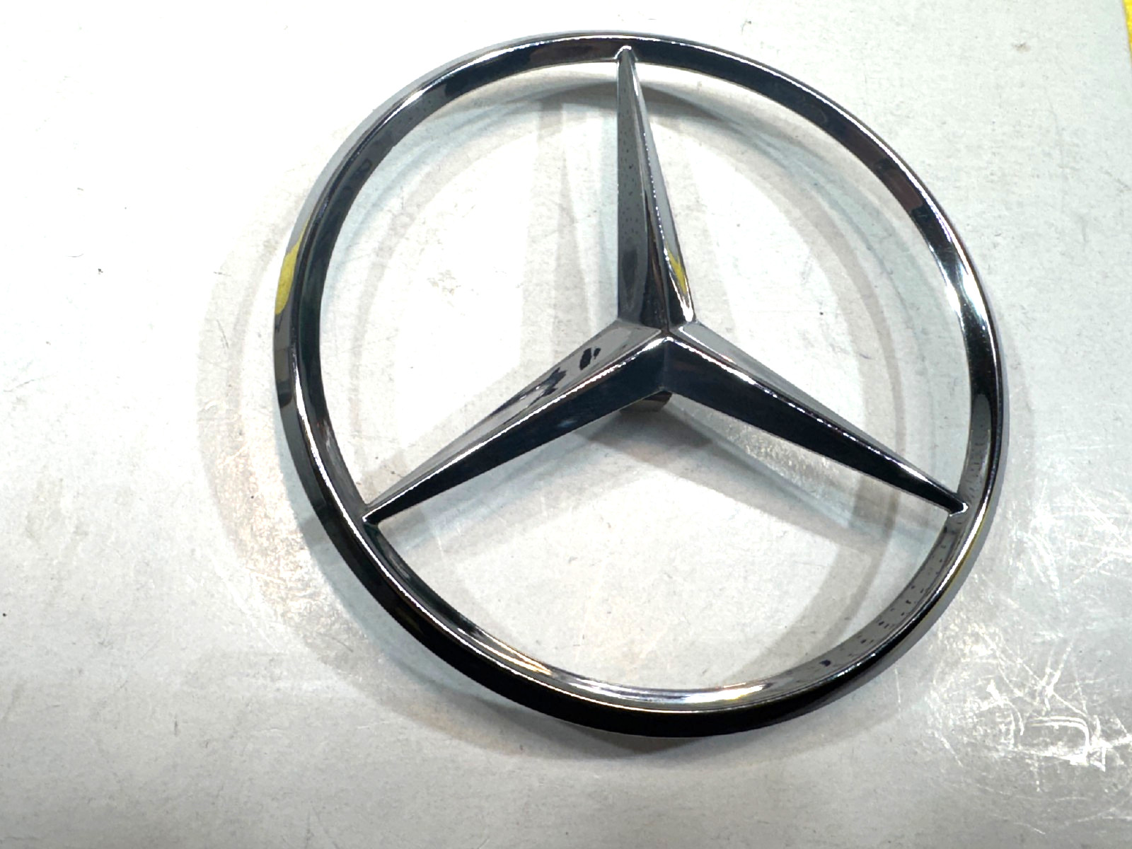 Genuine Mercedes 1981-1985 W126 300SD 380SE original METAL rear OEM 1 Star