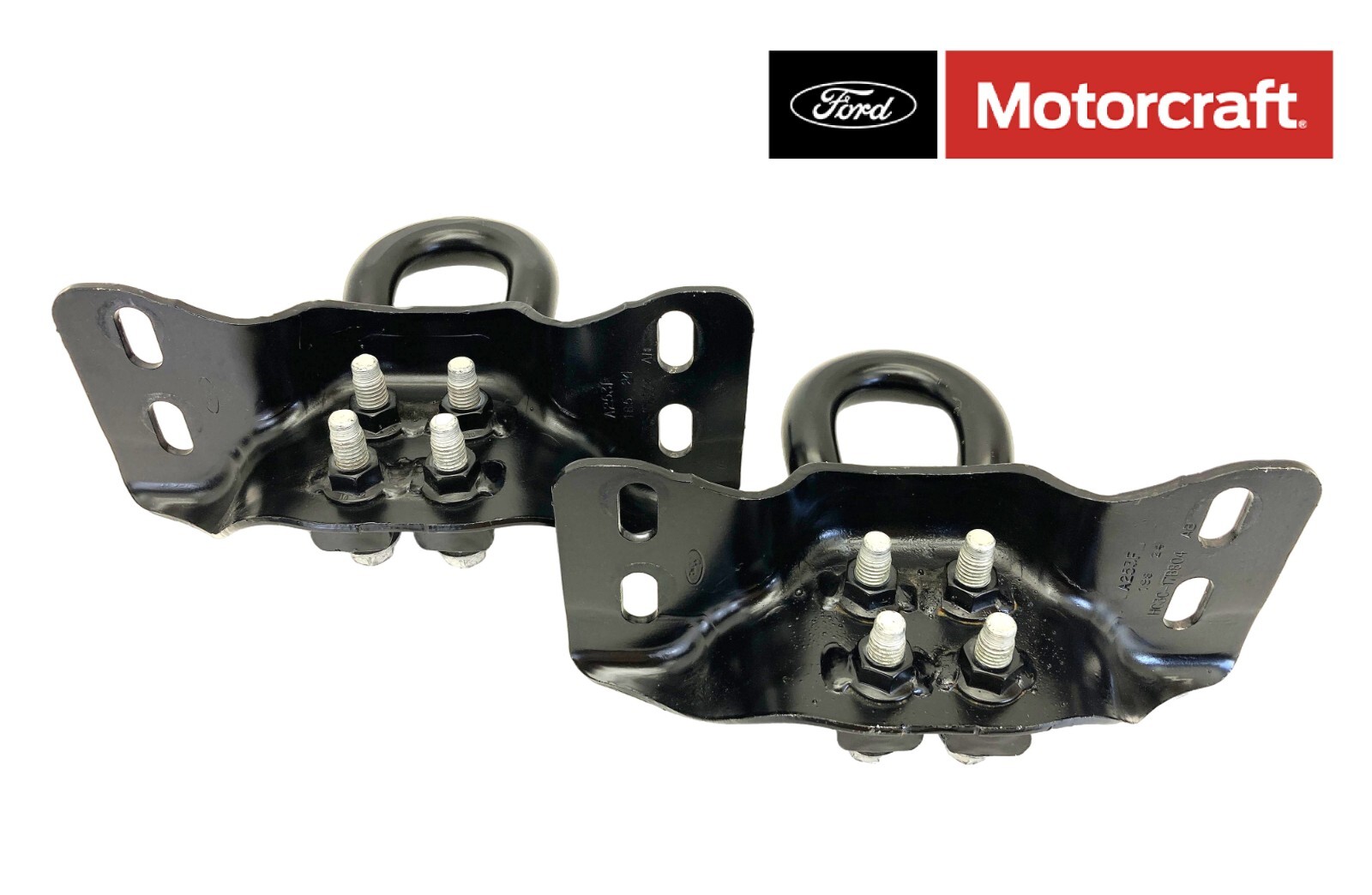 2023 Tow Hooks Towing Support Bracket Ford F450 SD Front Steel Black OEM Factory