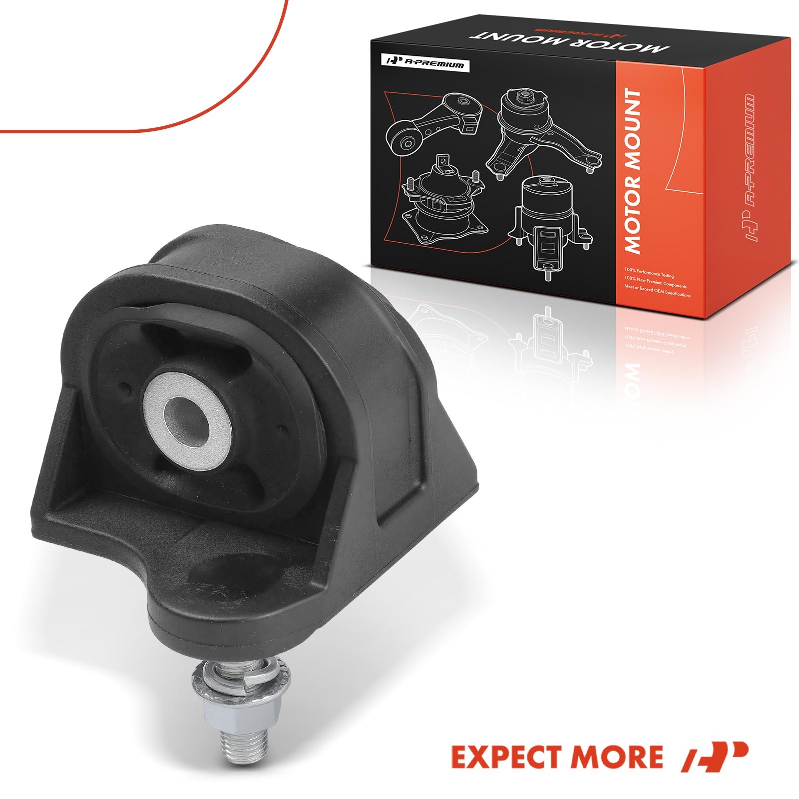 A-Premium Left Lower Transmission Mount for Acura TL 12-14 3.5L 3.7L Auto Trans