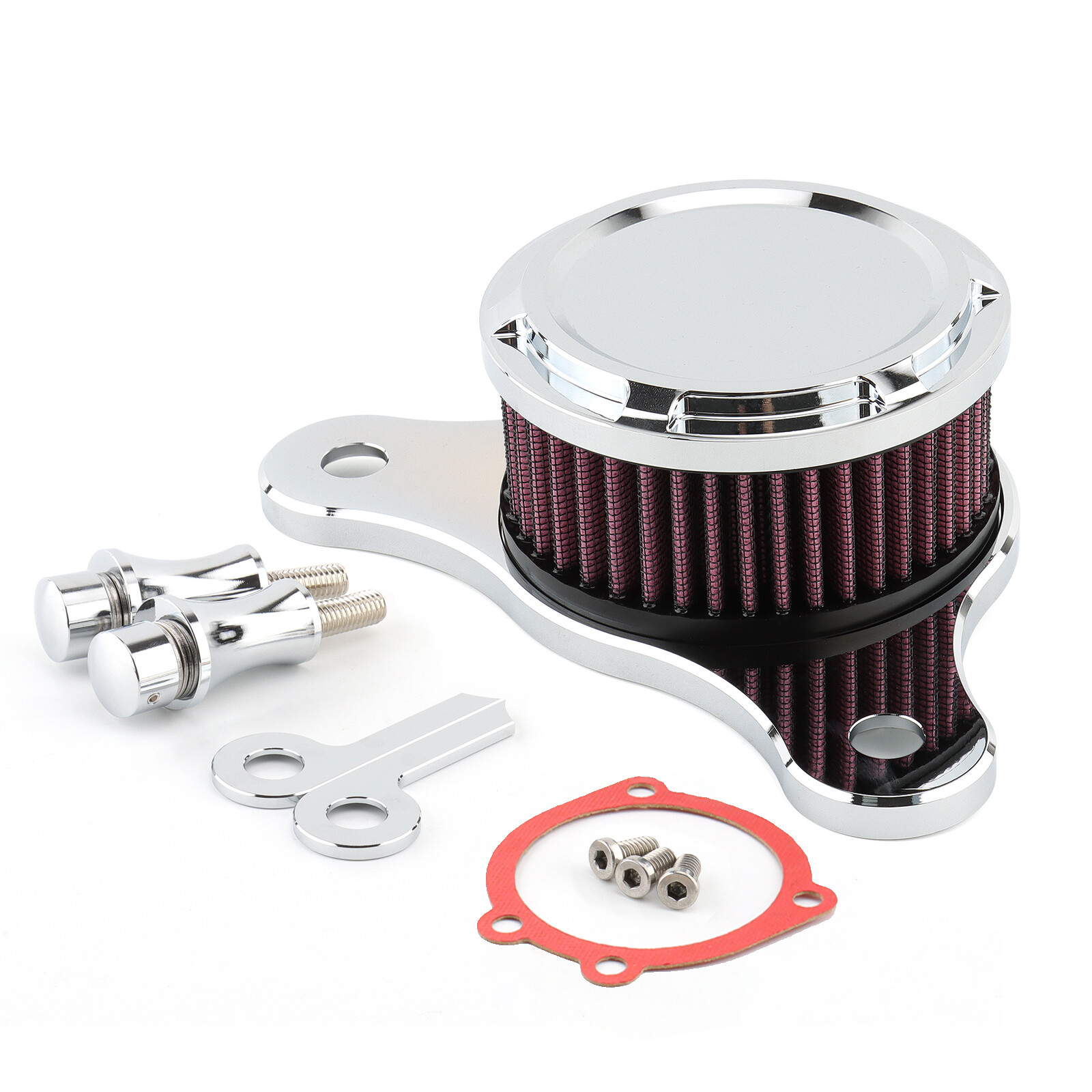 Air Cleaner Intake Filter Kit For Harley Touring Road Street Glide Softail Dyna
