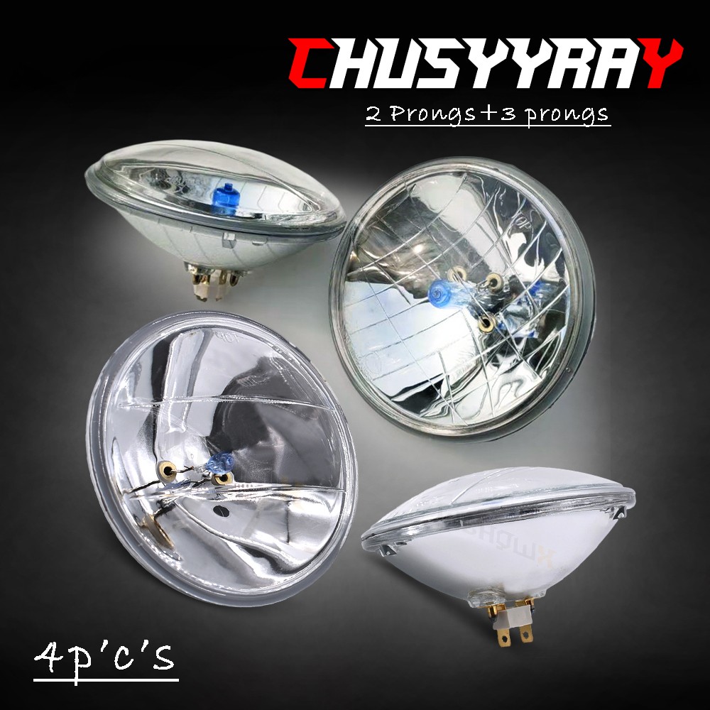 5.75″ Round Headlights Hi/Lo for 1969 chevy chevelle 2 prong + 3 prongs