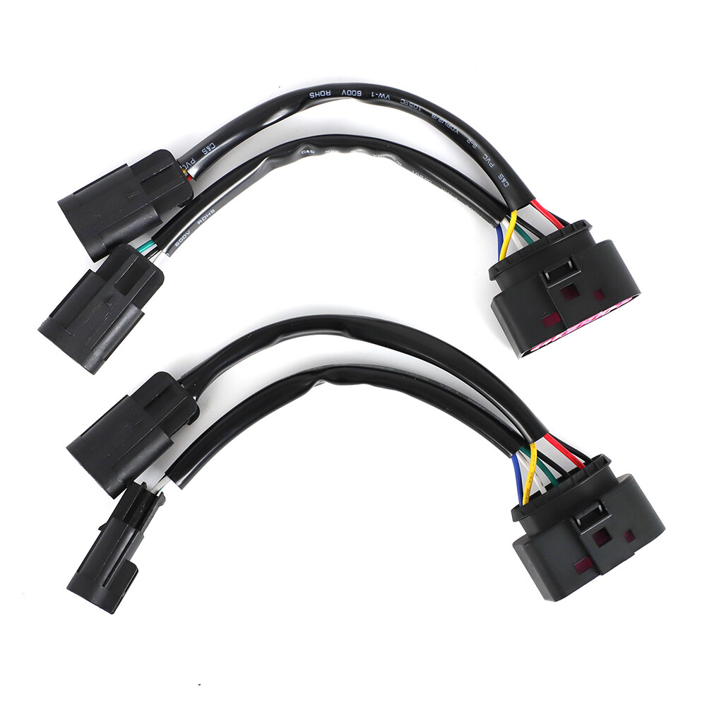 Headlight Conversion Harness Quad To Projector Adapter For Ram 1500 2500 3500