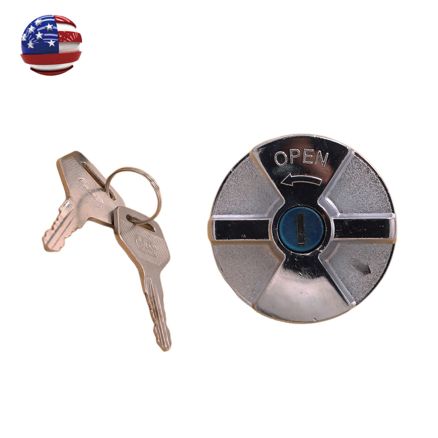 Gas Cap Lock Keys Fit for Toyota Land Cruiser FJ40 FJ43 FJ45 FJ60 HJ60 FJ70 FJ75