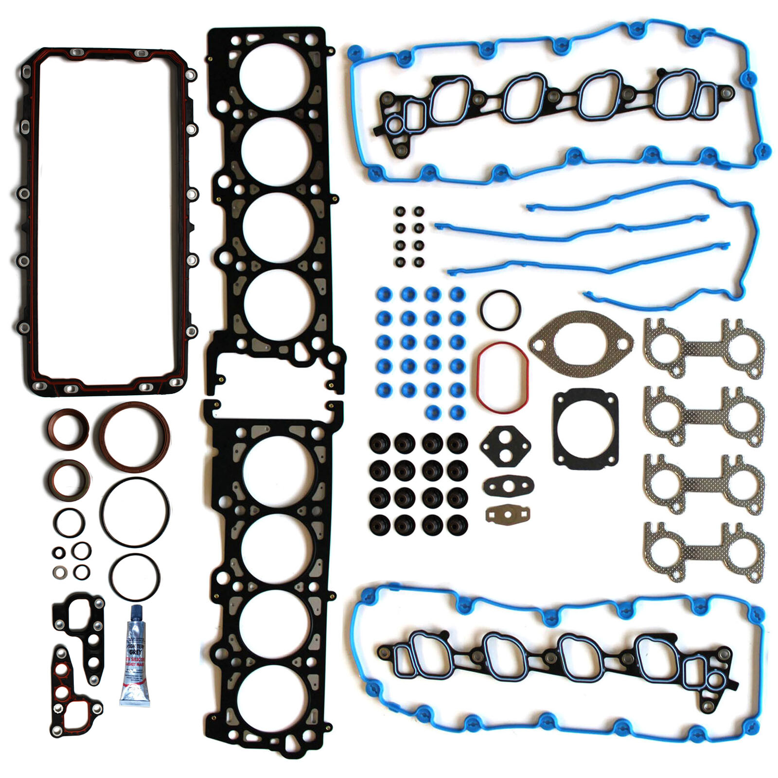 Full Head Gasket Set For 1999-2000 Ford Mustang GT 4.6L SOHC V8 VIN X