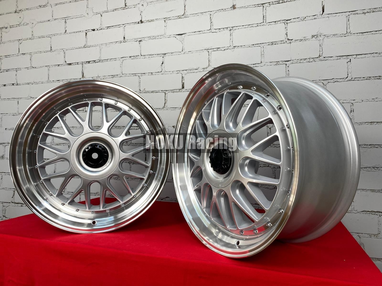 4X 18″ bbs LM style 5X120 deep dish wheels for BMW F06 F10 F30 F32 E90 E46