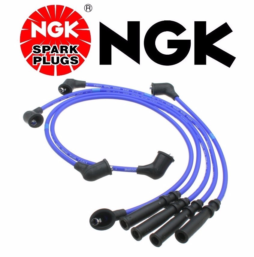7mm NGK Set Spark Plug Wires Pickup Truck for Nissan D21 Hardbody Stanza Axxess