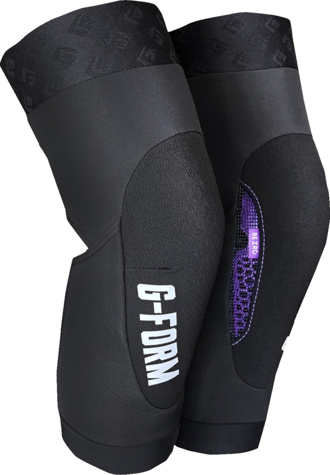 G-Form Terra MTB Mountain Bike Knee Guards Black