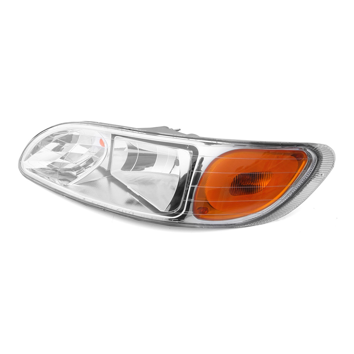 2PCS Headlights Headlamps Assembly Pair For Peterbilt 340 384 386 387 LH+RH Side