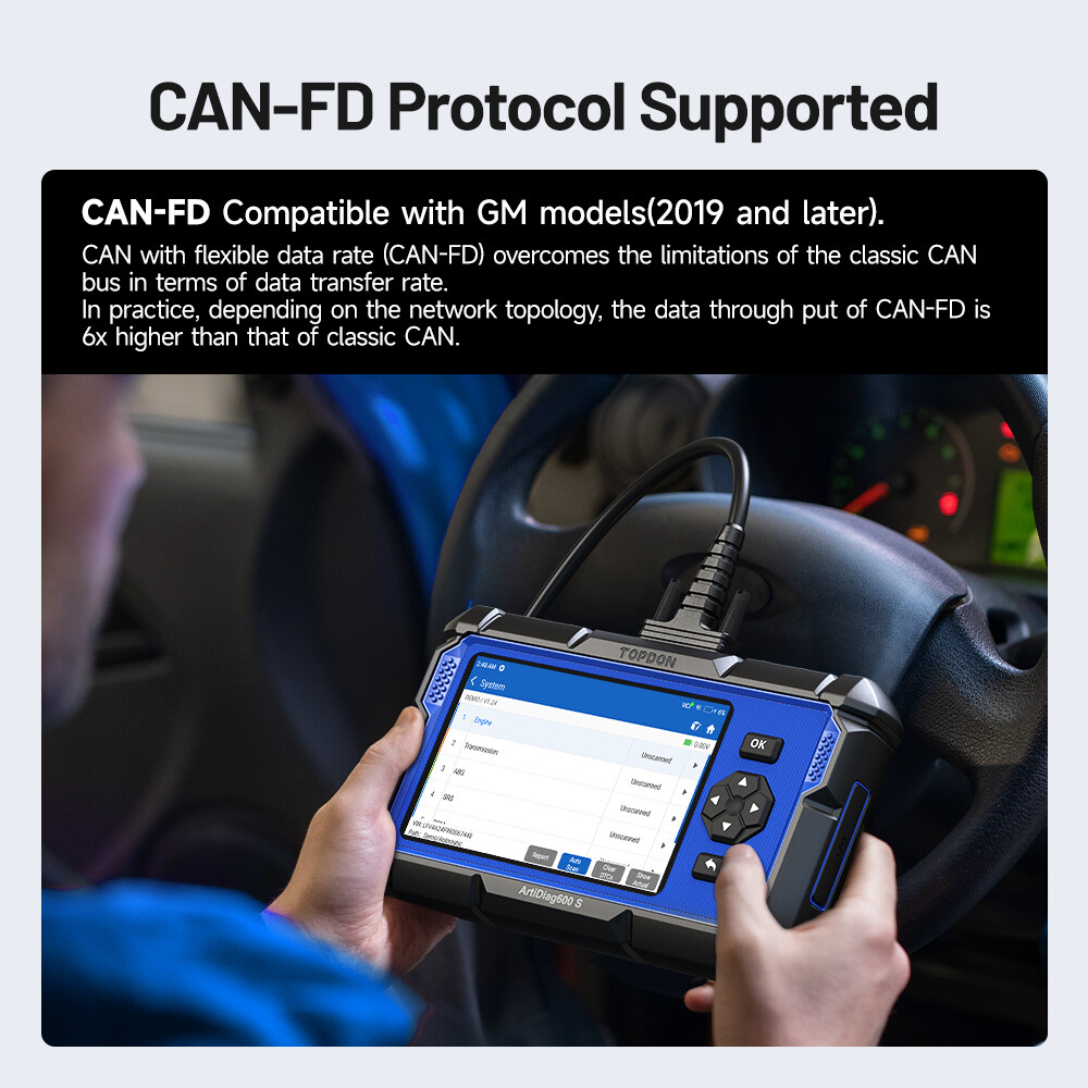 ArtiDiag600S: Multi-Function OBD2 Diagnostic Scanner