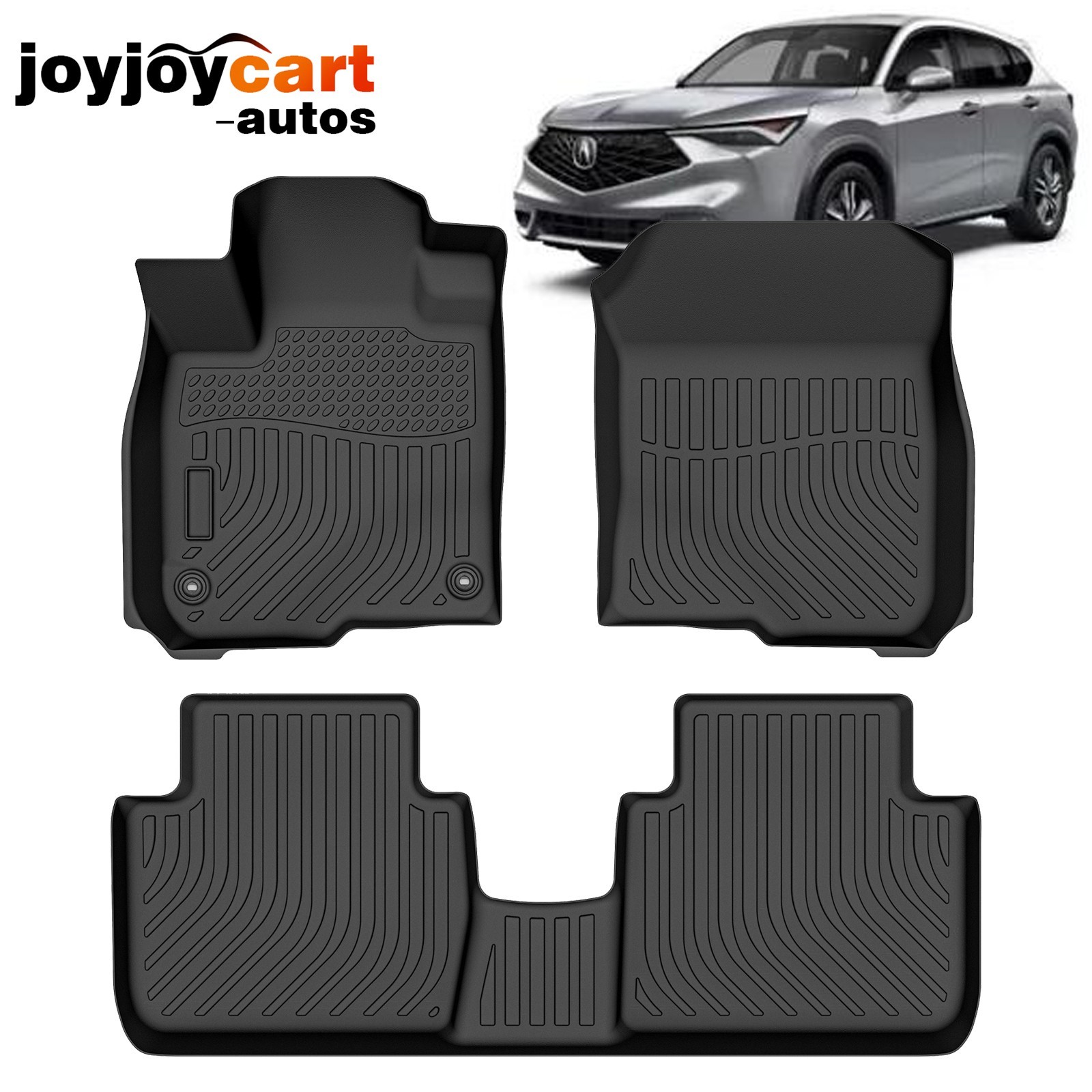 Fit 2025 2026 Acura ADX Floor Mats All-Weather Rubber Liners Odorless Waterproof