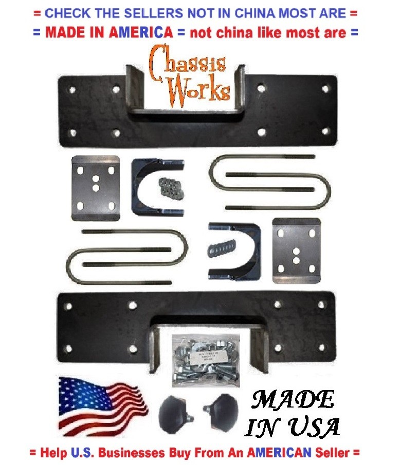 1972-1993 Dodge Ram D150 D100 6″ Drop Axle Flip Relocater C Notch Lowering Kit