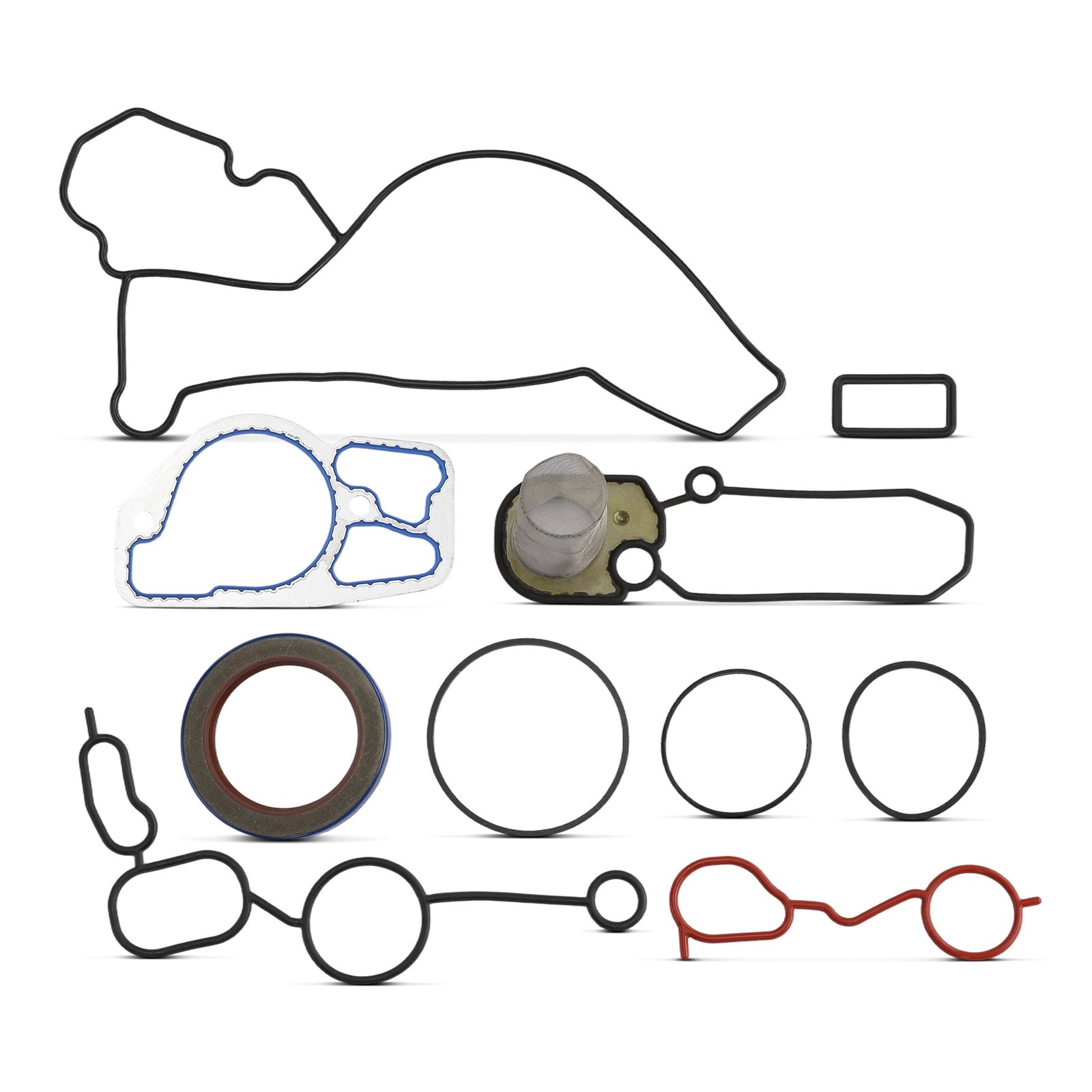 Engine Timing Cover Gasket Set for Ford F-250 F-350 Super Duty 1999-2003 V8 7.3L