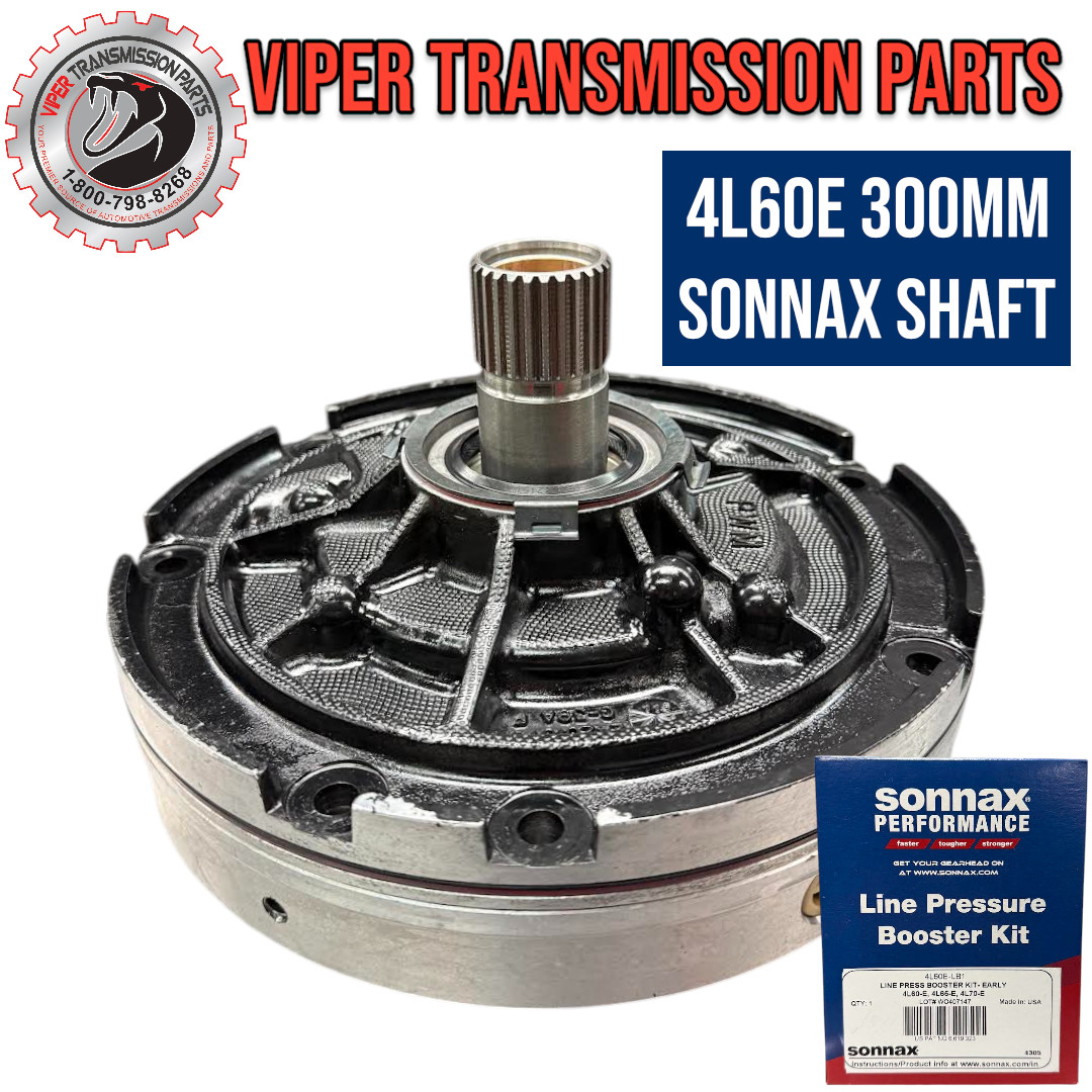 4L60E Transmission Pump PWM 300MM Sonnax Stator & Line Booster Kit EARLY 1998-03
