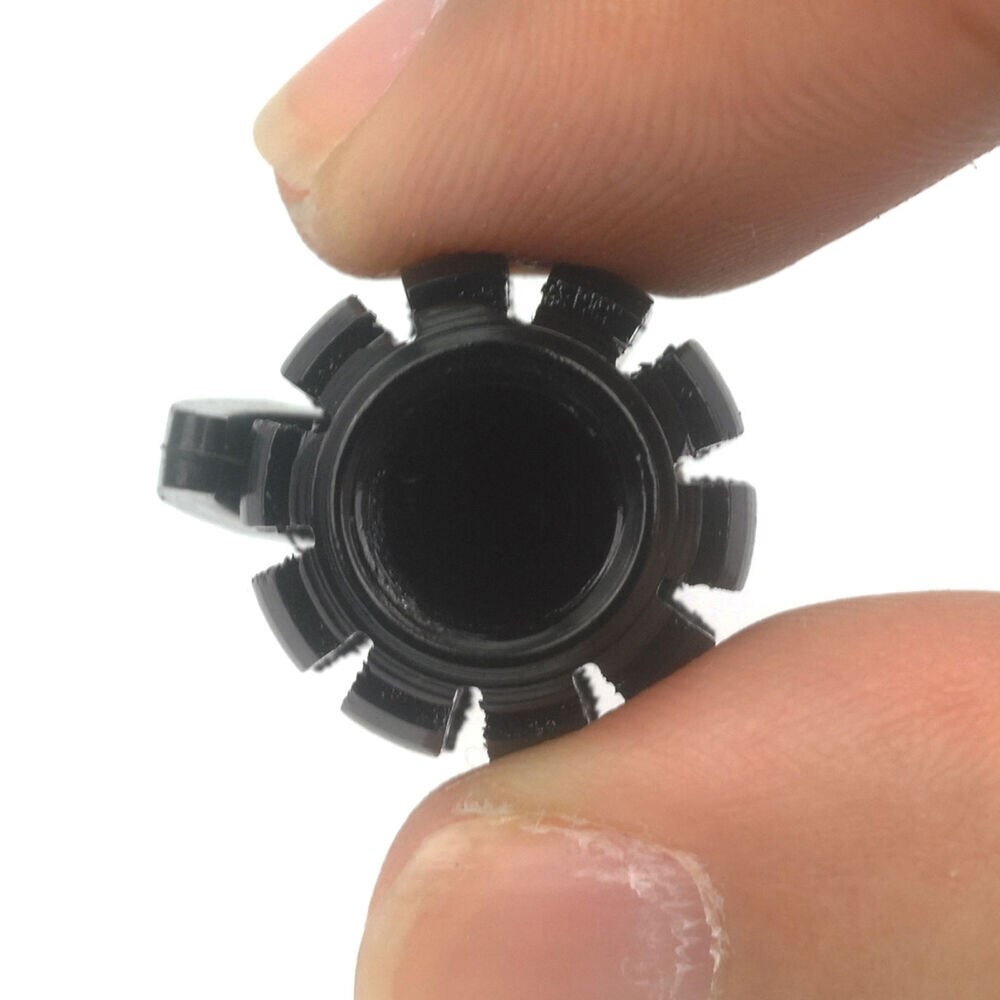 4x Mini Grenade Car Tire Air Valve Stem Caps Dust Covers Screw-On Metal Aluminum