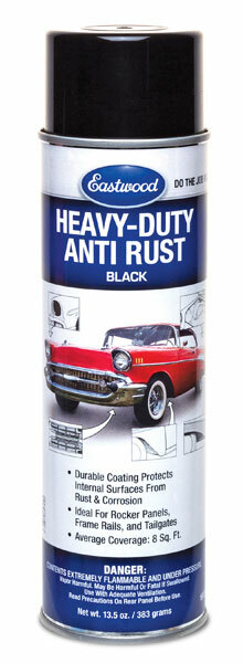 Eastwood Satin Black Heavy Duty Anti Rust Prevention Air-tight Aerosol 13.5 oz