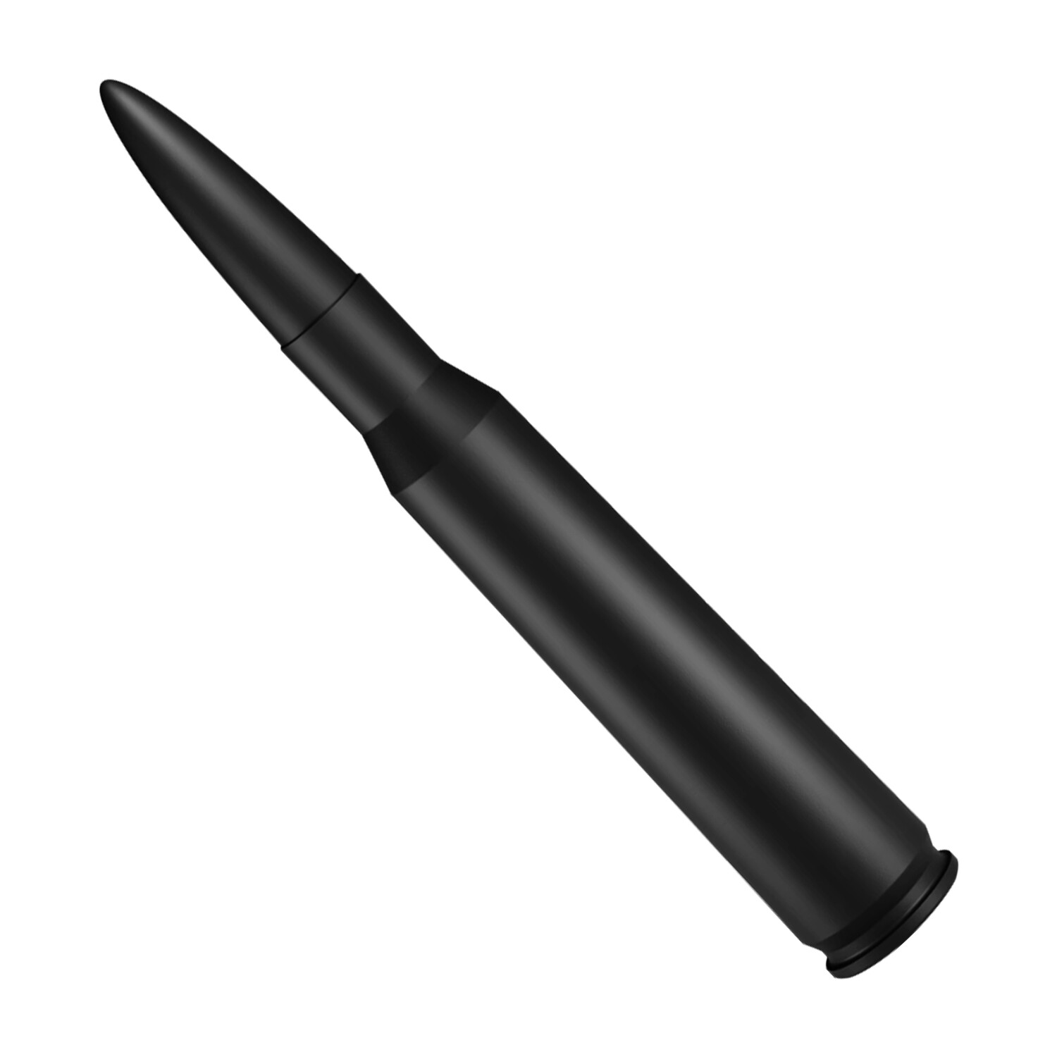 Black 50 Cal OEM QUALITY Aluminum Bullet Antenna For 2009-2023 Ford F-150