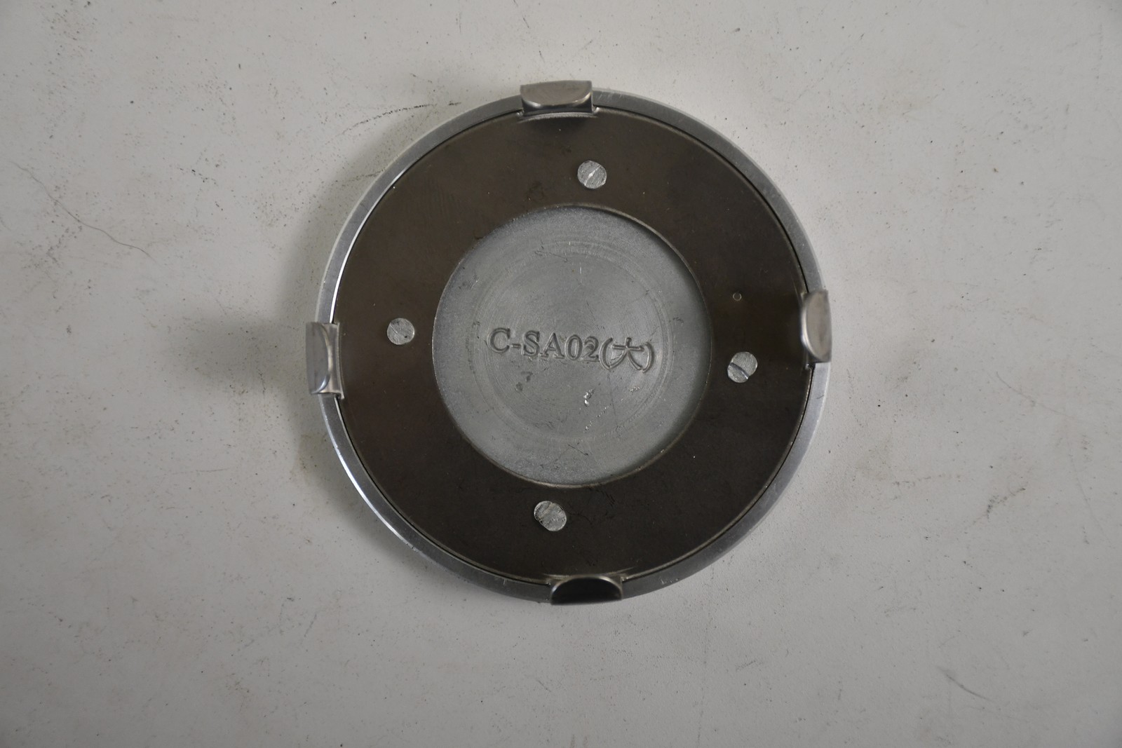 Savini Black Silver/Black logo Center Cap Hub Cap C-SA02 2.850″