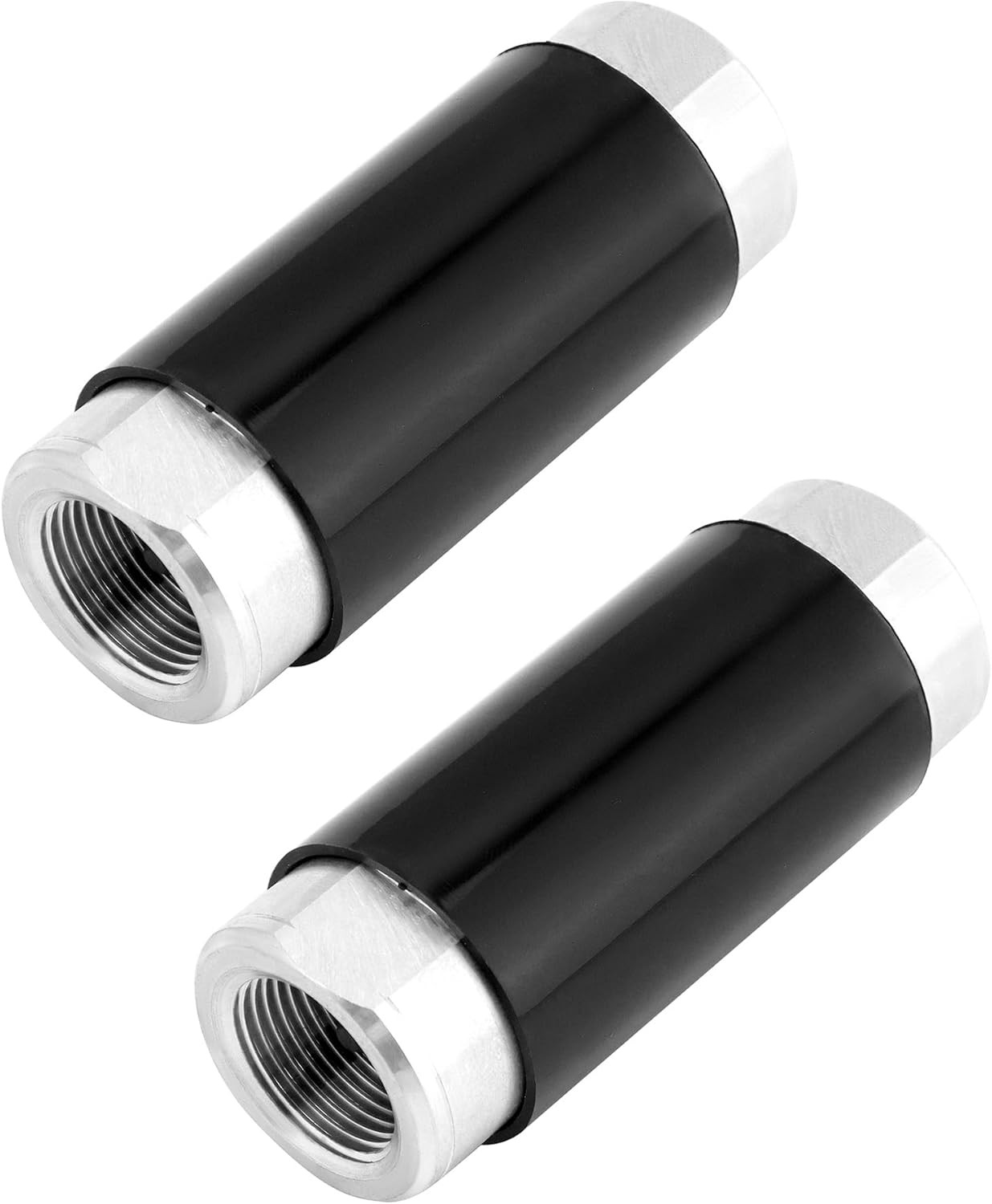 QWORK Fuel Hose Breakaway, 3/4″ Female Thread, Single Use, 2 0.75 Inch, 2 pcs