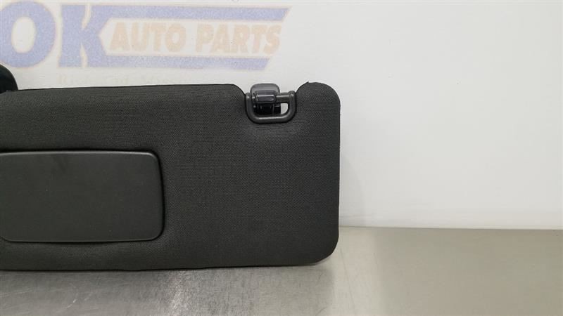 19 SUBARU WRX STI SUN VISOR ILLUMINATED LEFT DRIVER BLACK