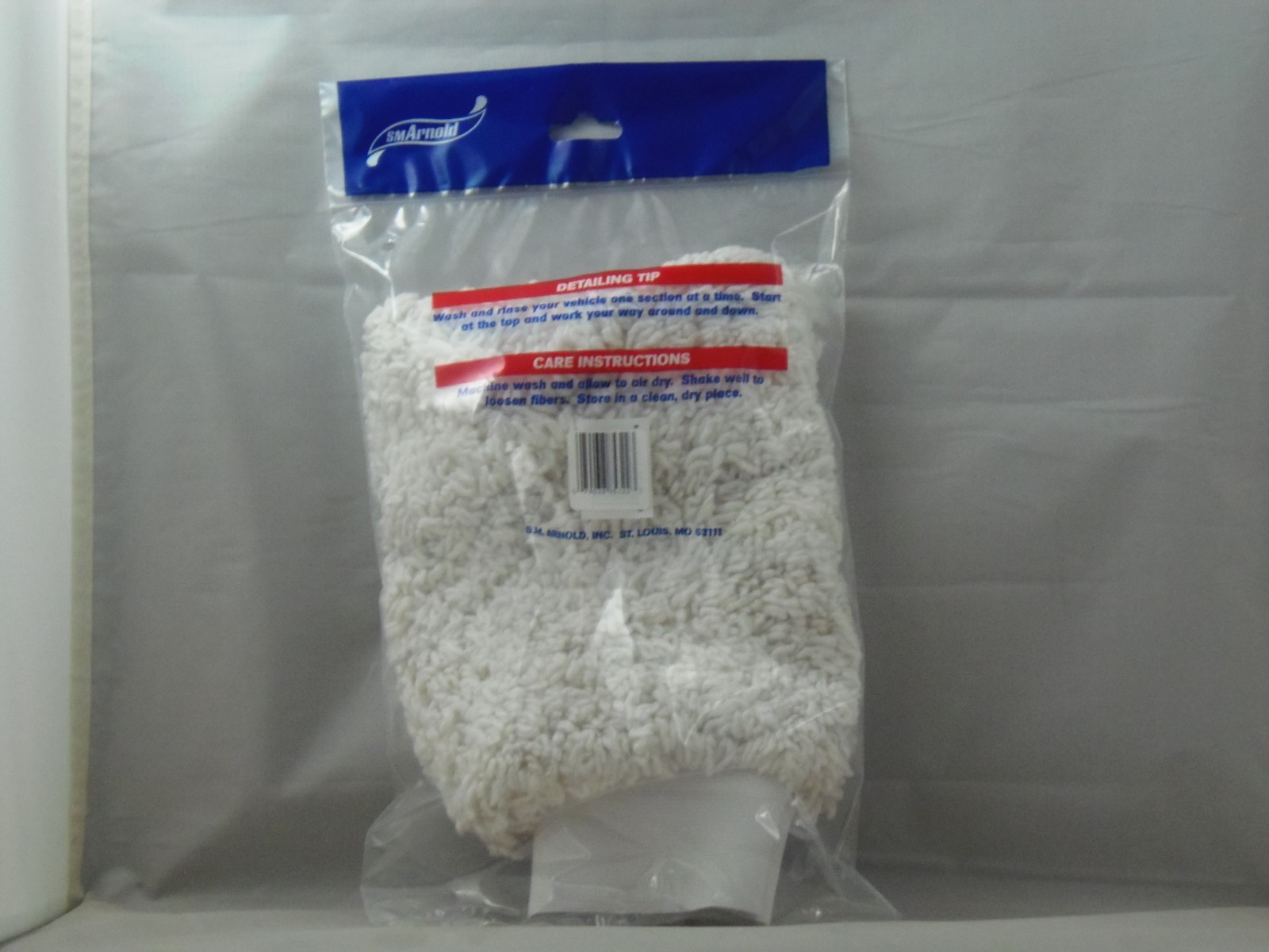 WASH MITT SM ARNOLD 85-322 SOFT CHENILLE WET OR DRY HEAVY DUTY PROFESSIONAL