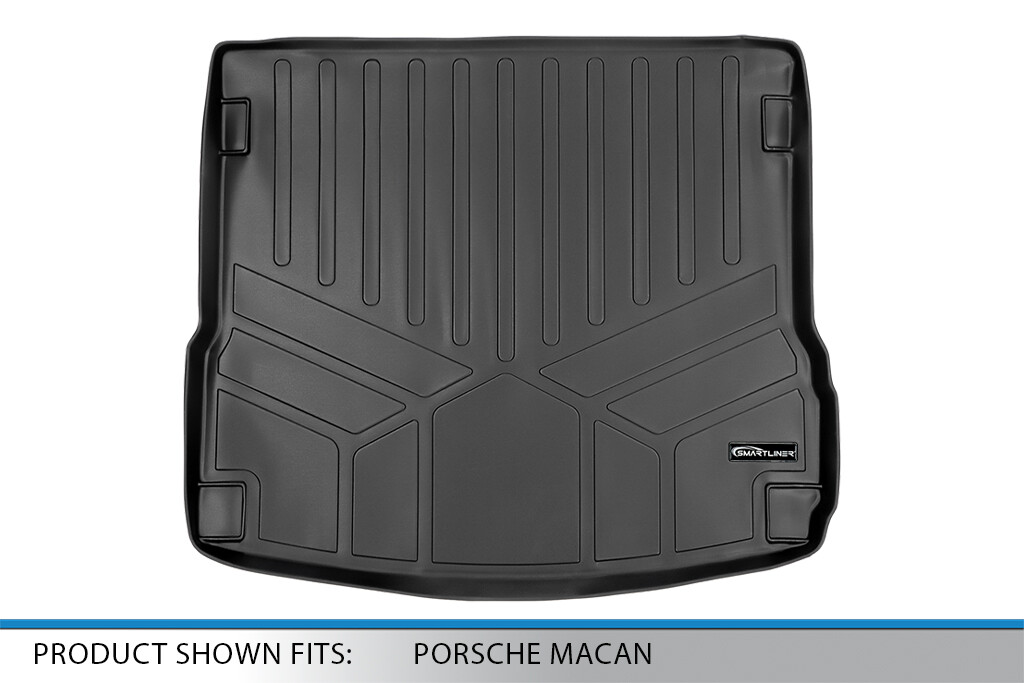 SMARTLINER Custom Fit Cargo Liner Behind 2nd Row For 2014-2020 Porsche Macan