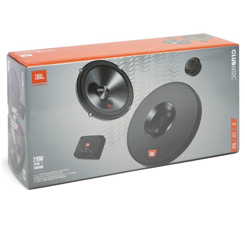 JBL Club 602C 6.5″ Component Speakers 210W Car Speaker upgrade/Replacement set
