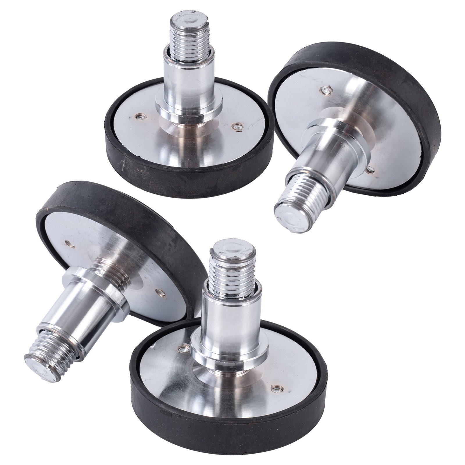 New 4pcs Car Lift Rubber tray 35mm Heightening Feet Plus High Leg Pads Shaft
