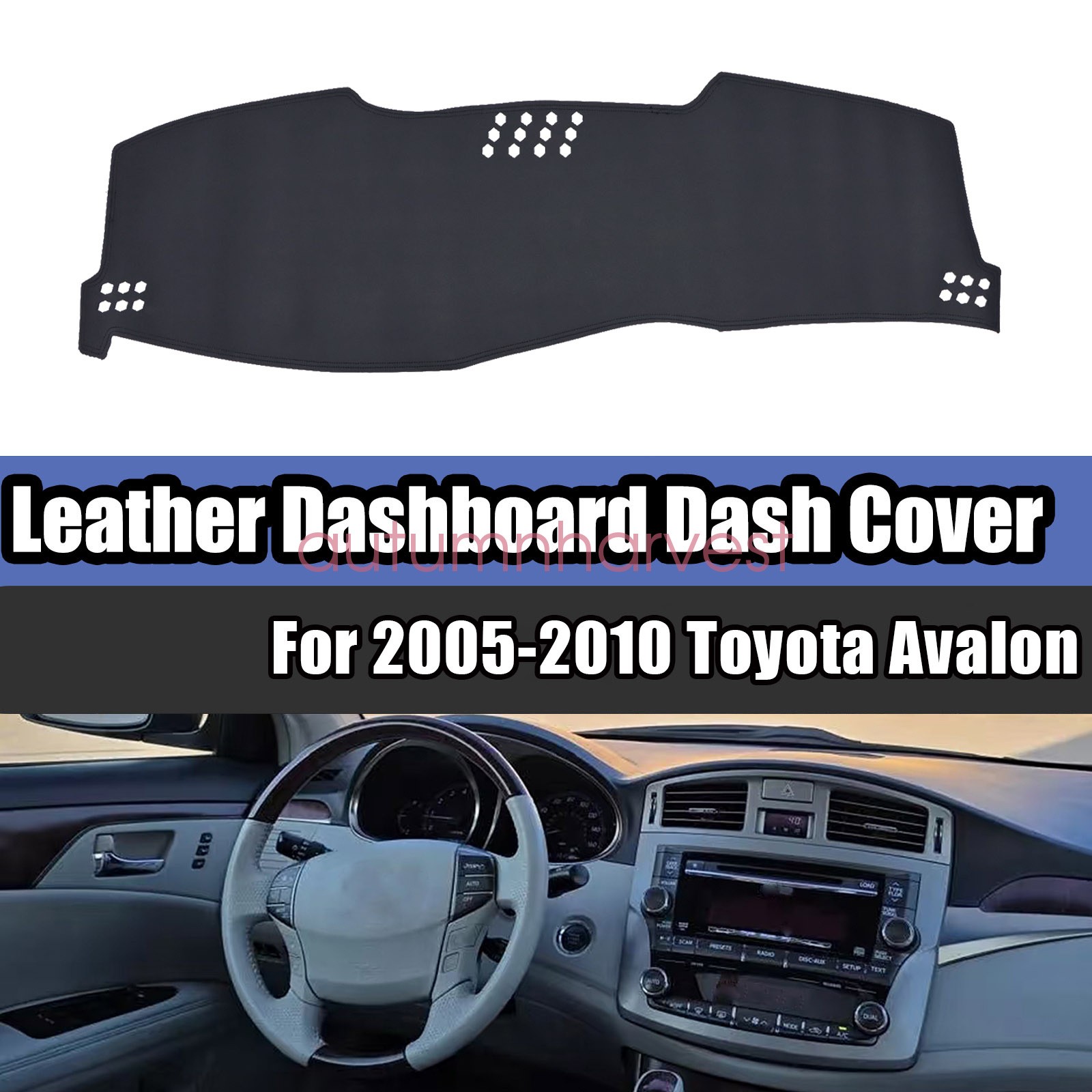 For 2005 2006 2007 2008 2009 2010 Toyota Avalon Dashboard Dash Cover Mat Dashmat