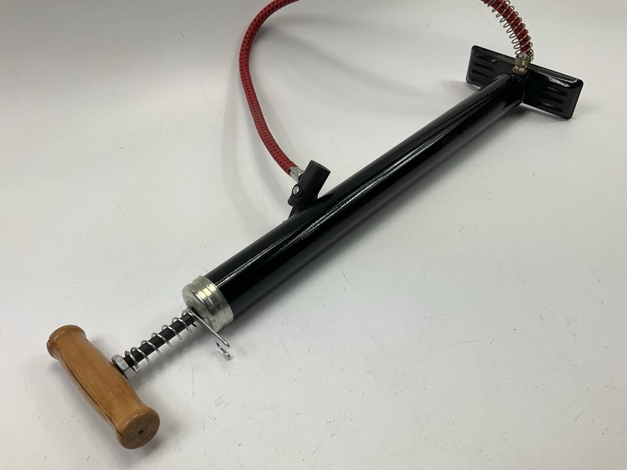 Performance Tool W1635 Hand Powered Manual Tire Inflator Pump With Gauge 60 PSI