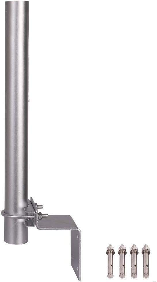 16″ Antenna Pole Upgraded Length Antenna Pole Mount for Outside Home …