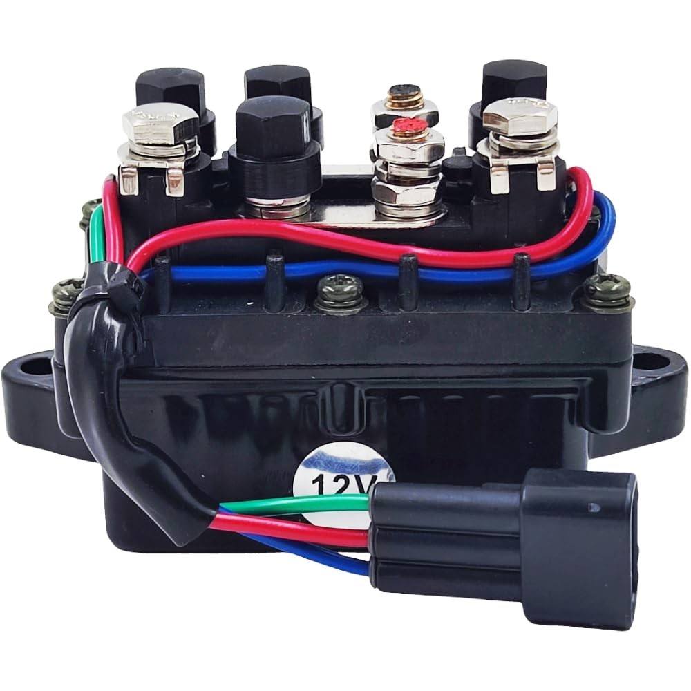 Marine Engine Trim Solenoid Relay for Yamaha 200-350HP, Replaces 6AW-81950-00-00