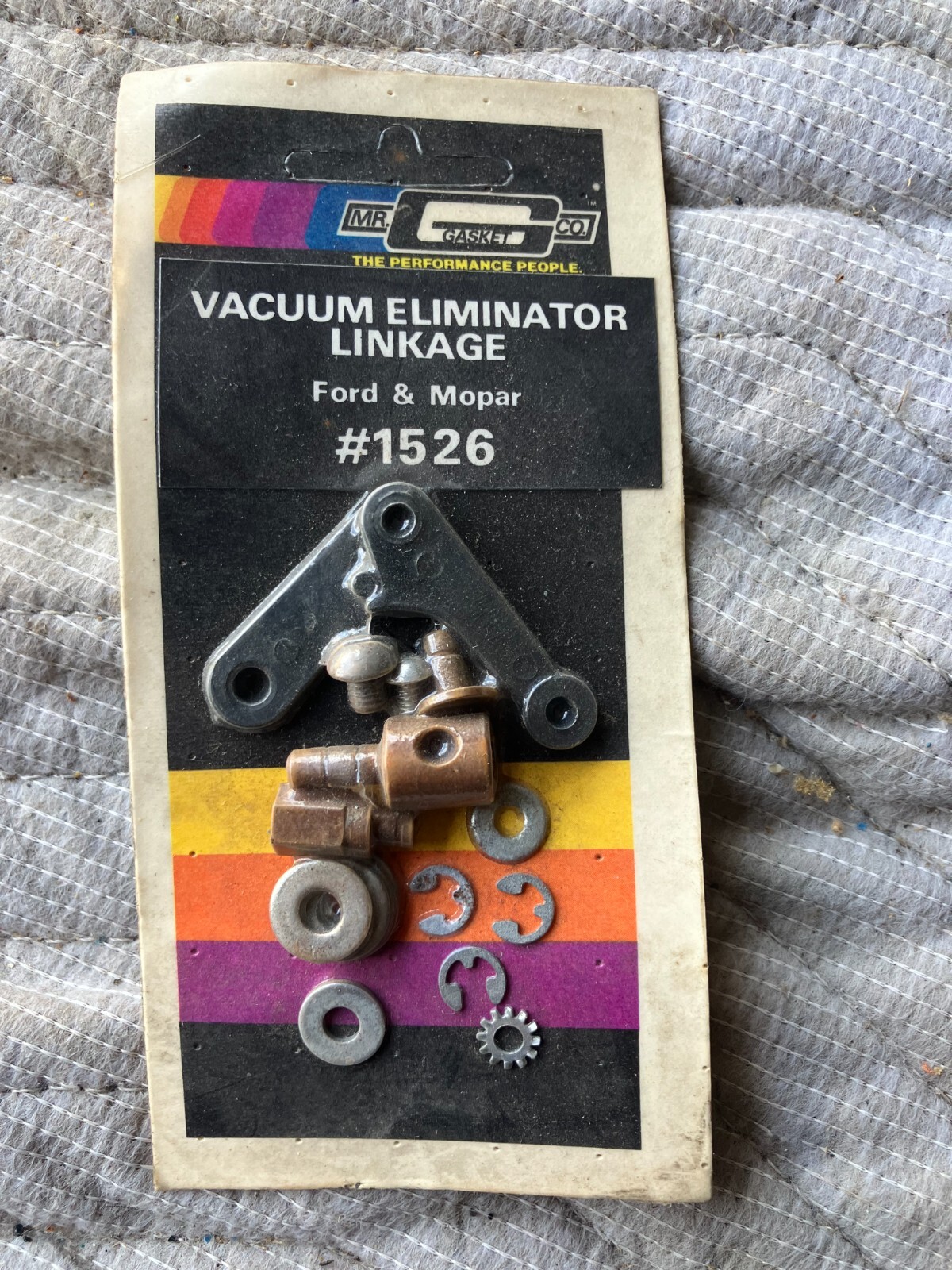 VINTAGE MR GASKET 1526 FOR HOLLEY CARB VACUUM ELIMINATOR LINKAGE KIT FORD MOPAR