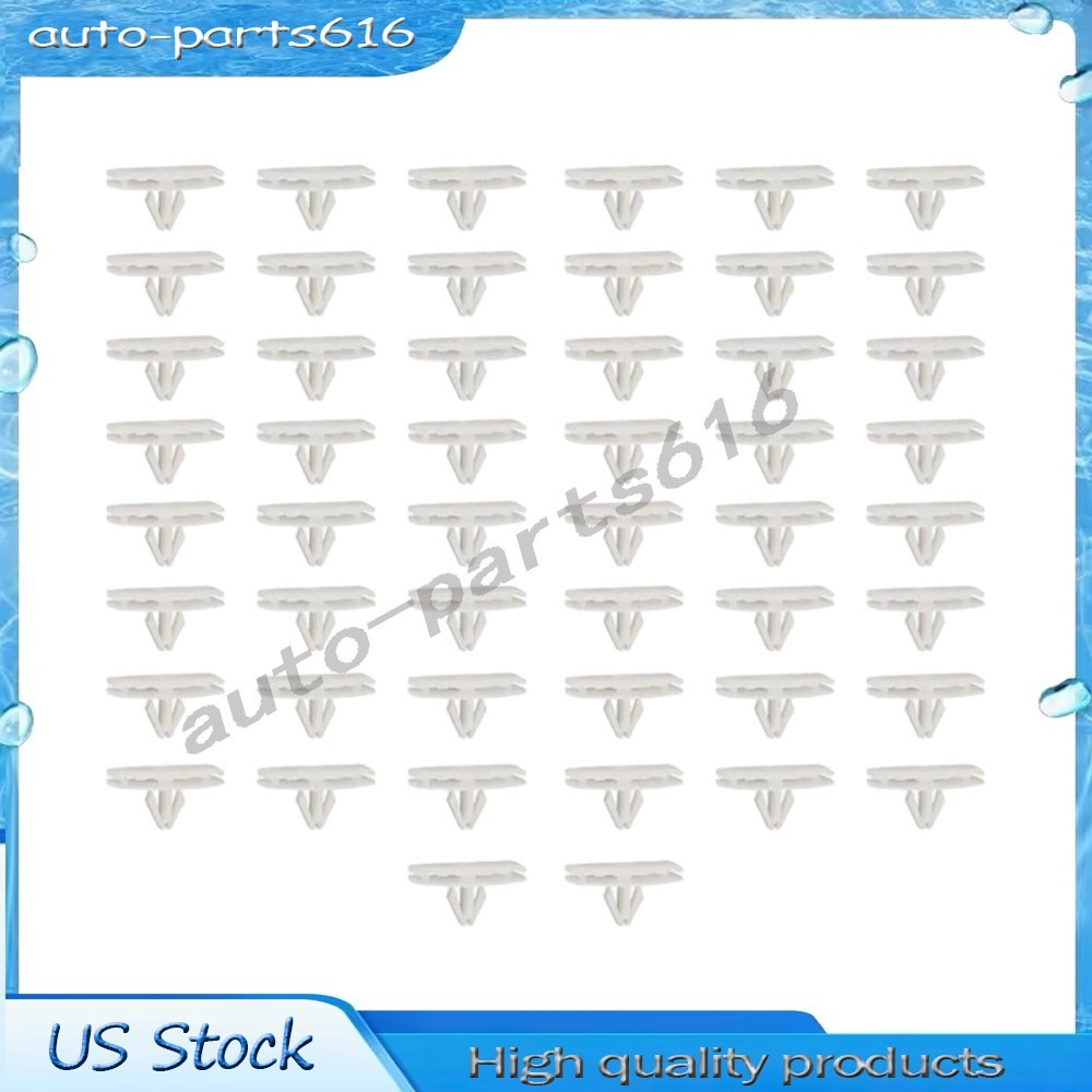 50pcs Fender Flare Rocker Moulding Clips Retainer For Jeep Wrangler Unlimited JK