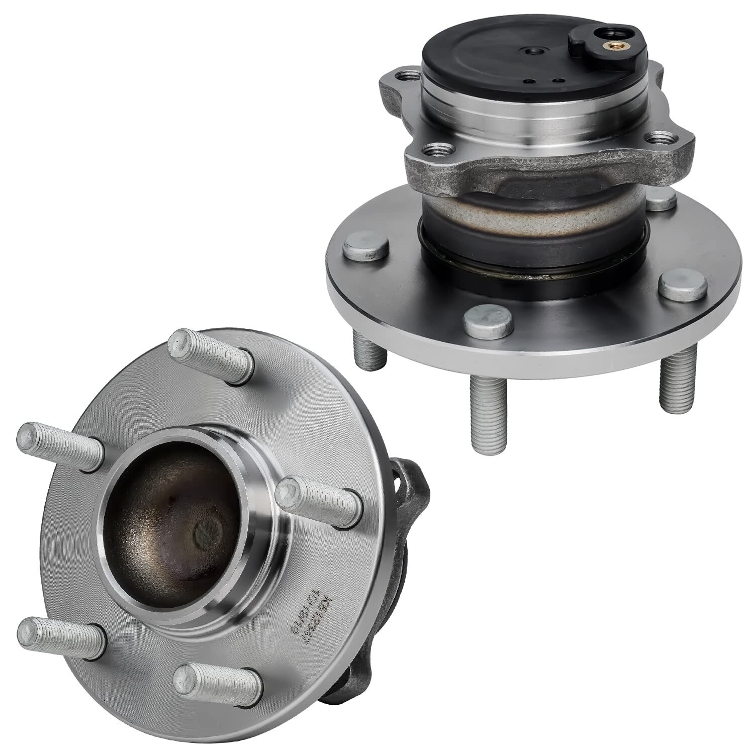 Front Rear Wheel Hub Bearings ABS for 2006-2009 2010 2011 2012 2013 Mazda 5 & 3
