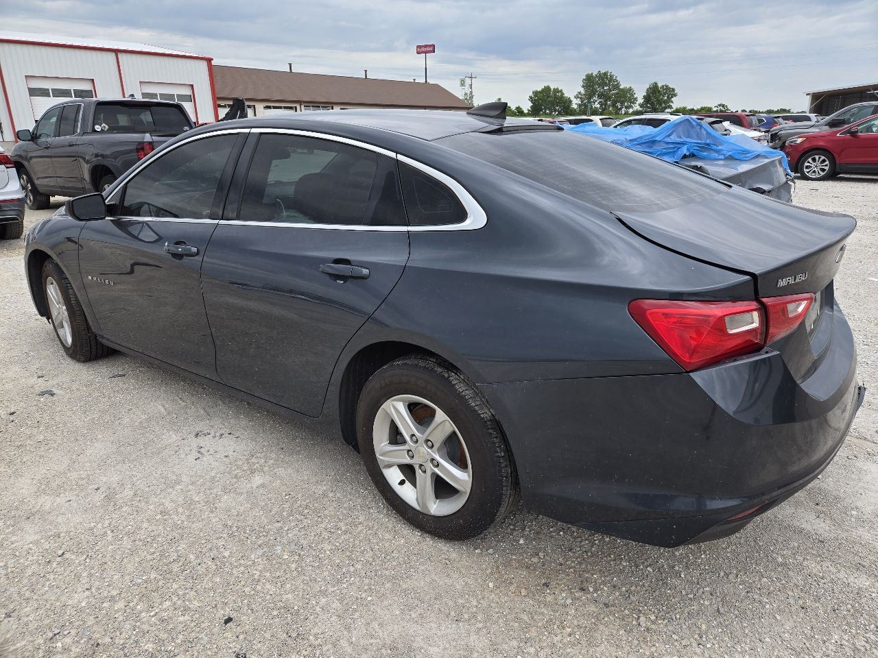 Passenger Tail Light Decklid Mounted Incandescent Fits 16-25 MALIBU 3743154