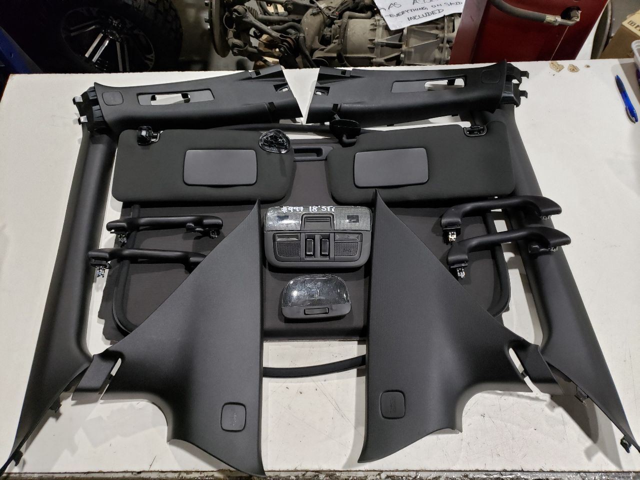 2019 Subaru WRX STI – Interior Trim Pillar Sunroof Set – OEM 94013FJ010