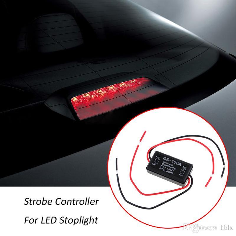 Universal Brake Plus Pulse Strobe Flashing Module Stop Light tail lamps Car Auto