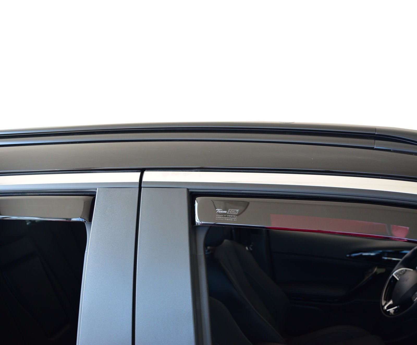 In Channel for Mitsubishi Eclipse Cross 2018-up wind deflectors sun visors 4pcs