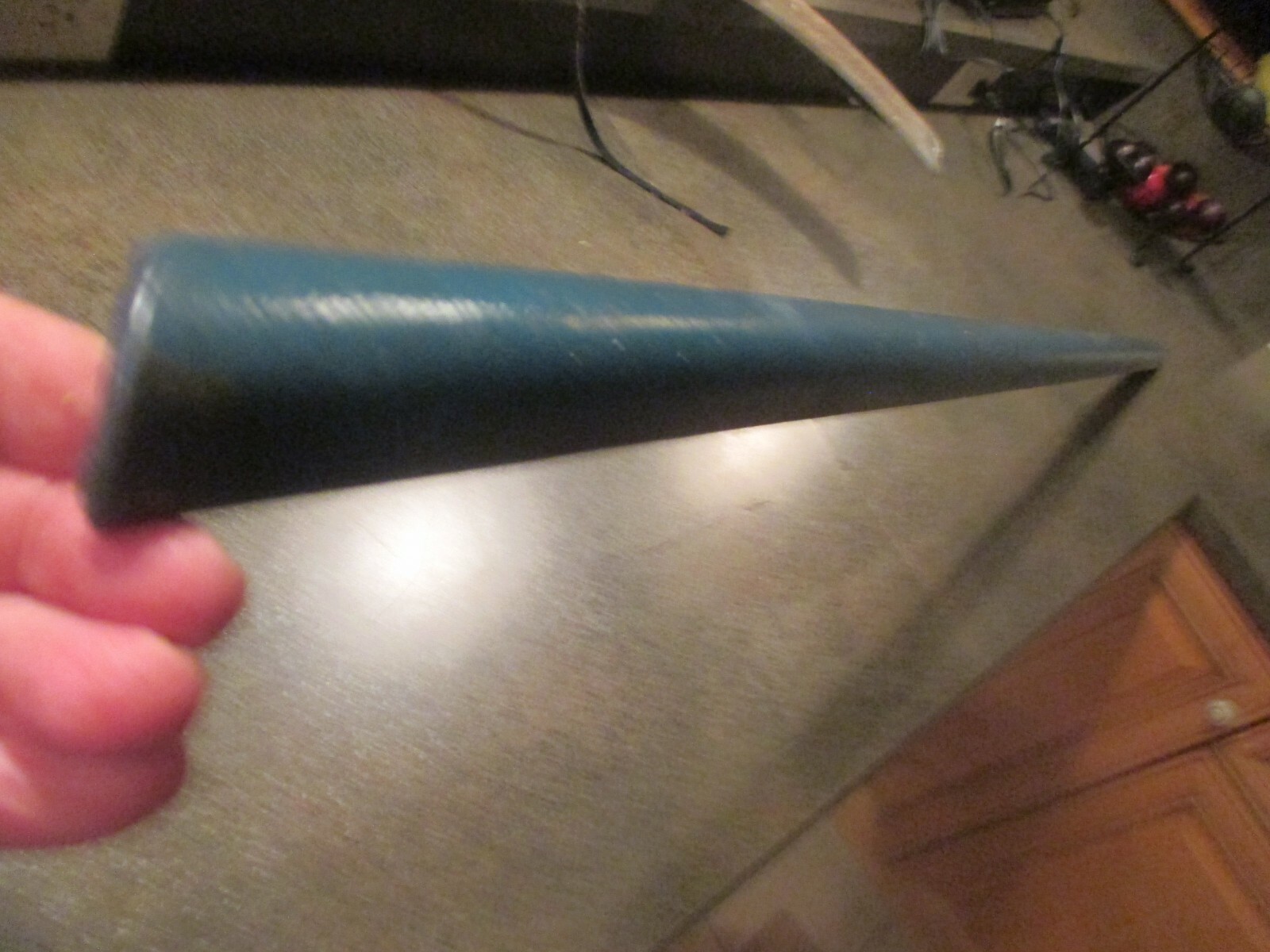 Used Genuine OE Mercedes#1116805171 Lower Dash Molding,Blue Leather W111 Cpe/Cnv