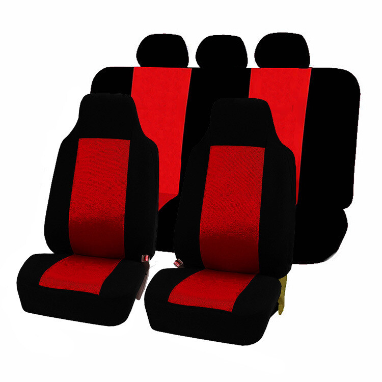 Universal 2/4/9Pcs Auto Front Seat Covers Full Set Protector For Car Truck SUV