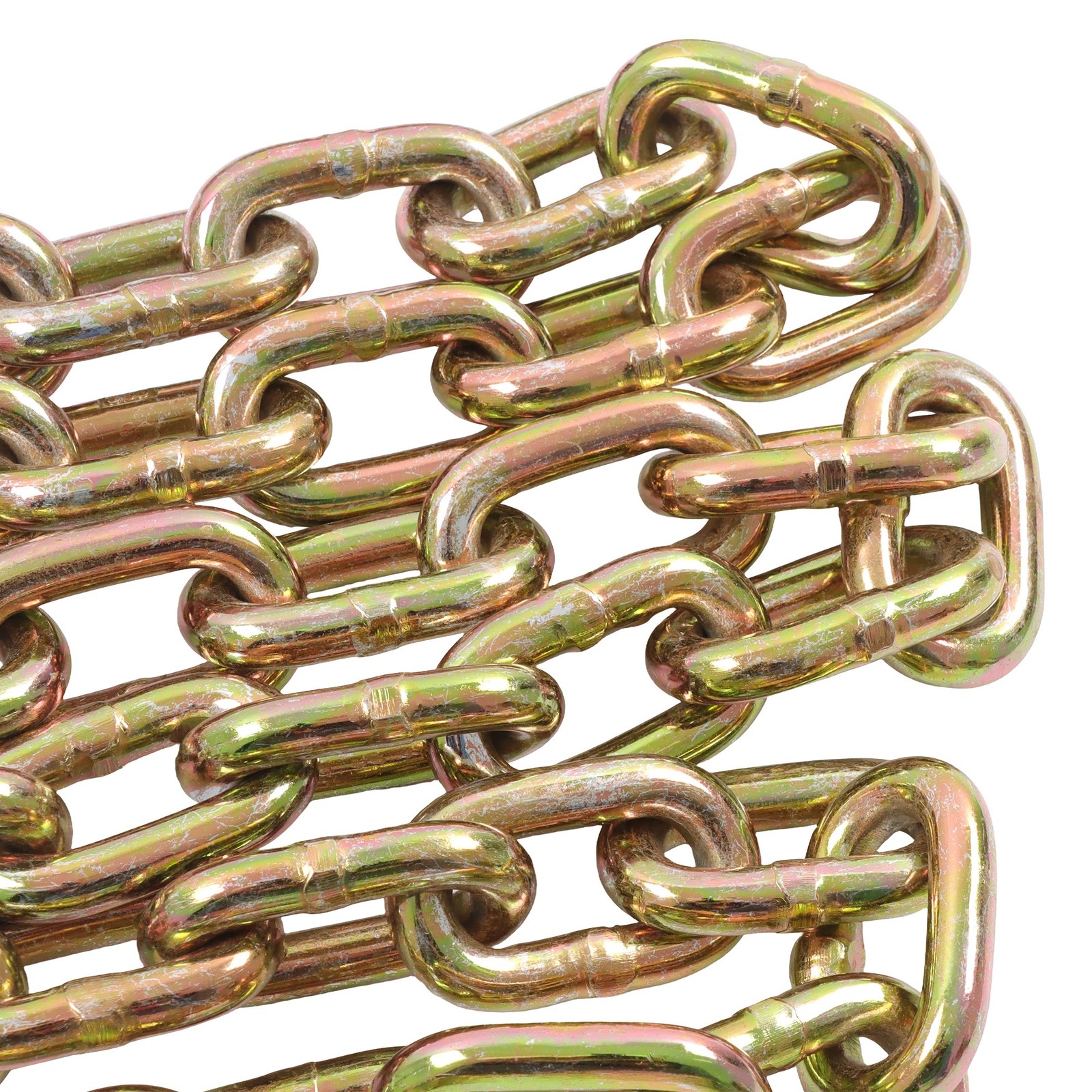 4 Pieces 4700Lbs J Hook Chain Tow Chain 5/16″×8′ G80 With 15″ JRT Hook Grab Hook