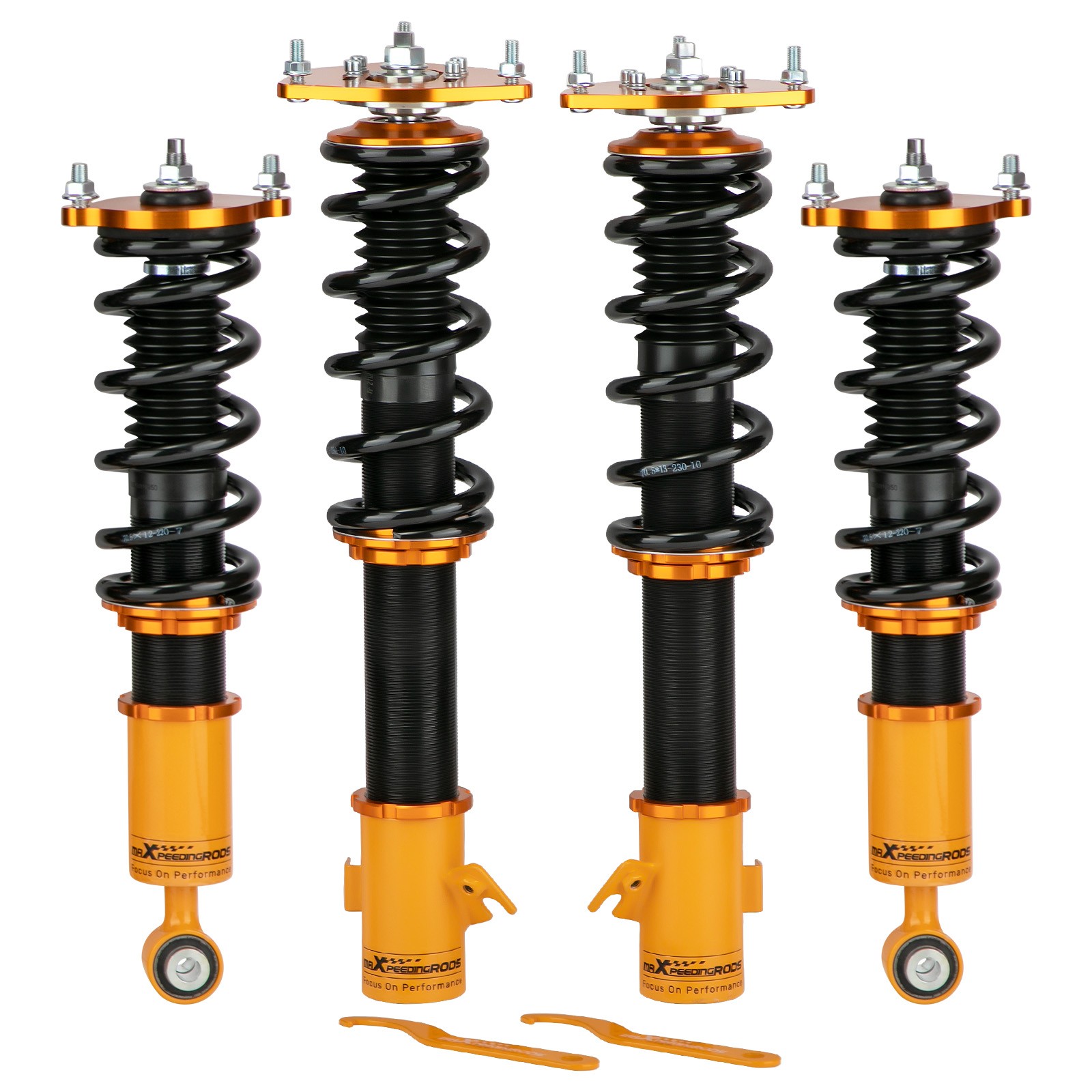 4X Coilover Struts Shocks Absorbers For Subaru Legacy Outback 1998-2003