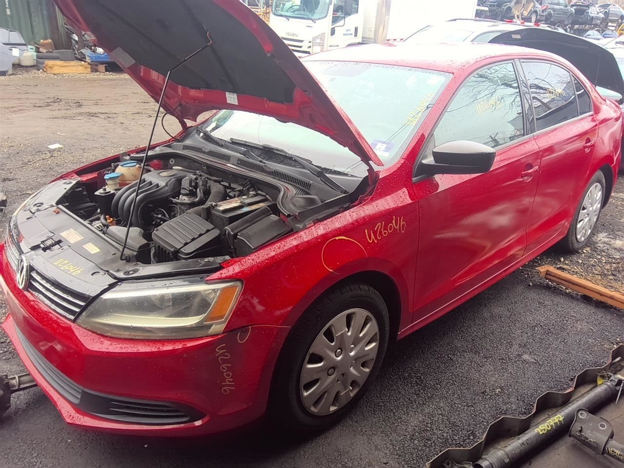 Rear Bumper Sedan Base Without Park Assist Fits 11-14 JETTA 377008
