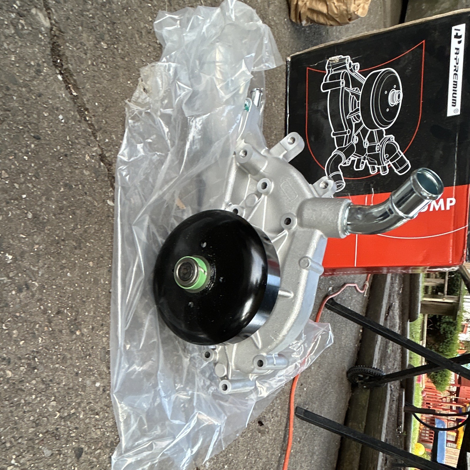 A-Premium Engine Water Pump designed for General Motors